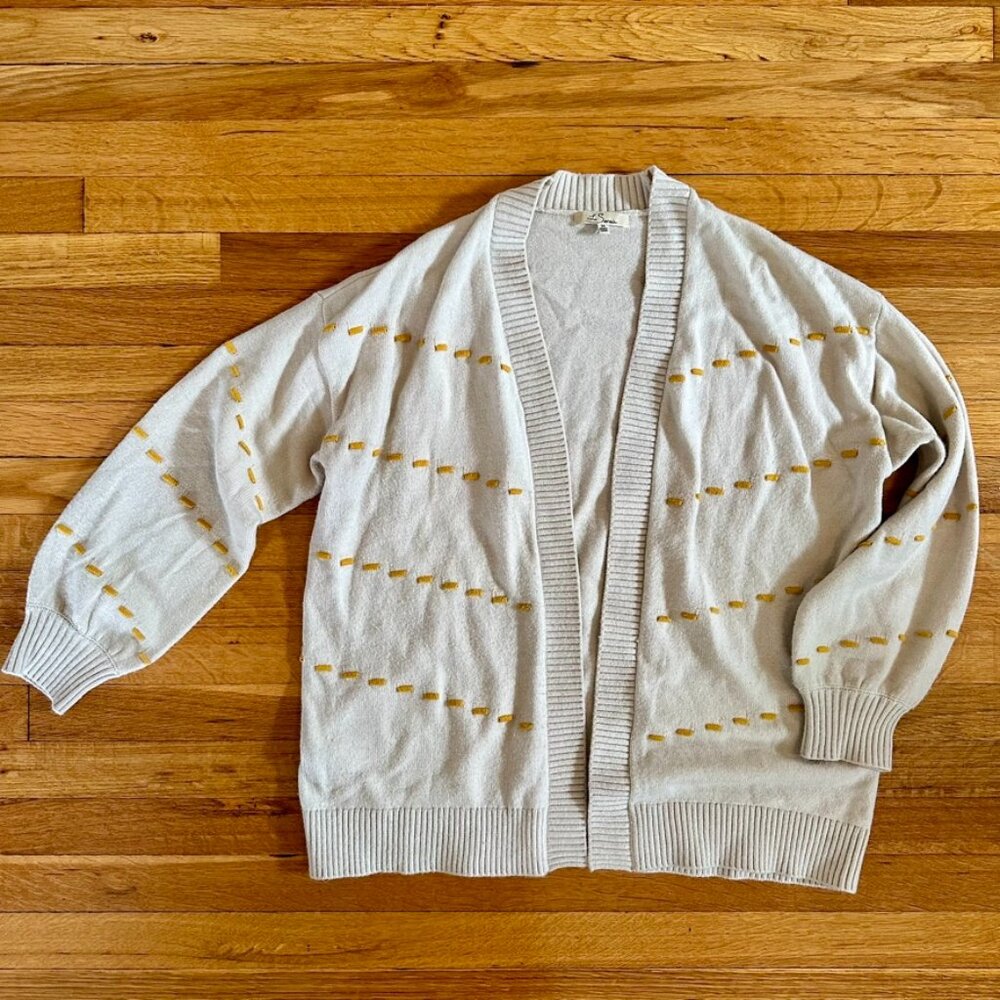 Les Serein Long Sleeve Open Cardigan